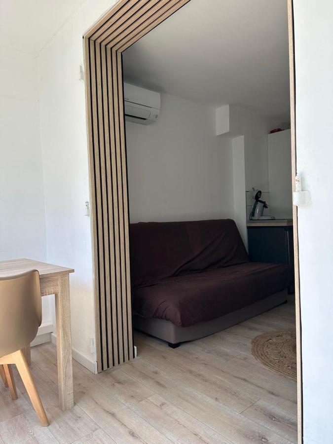 Charmant Studio Neuf 150M Plage Sur Avenue Principale Climatise Et Parking Кавалер-сюр-Мер Экстерьер фото